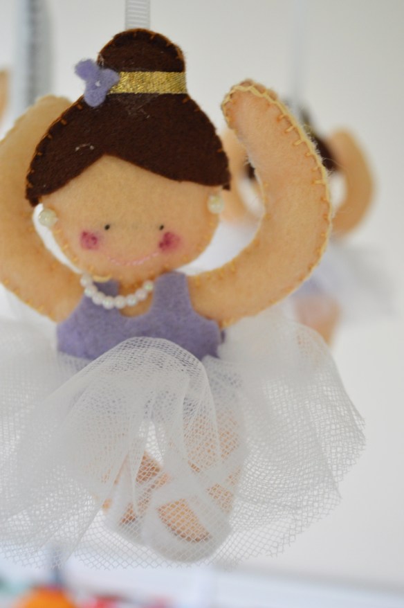 Bailarina cuarto bebe